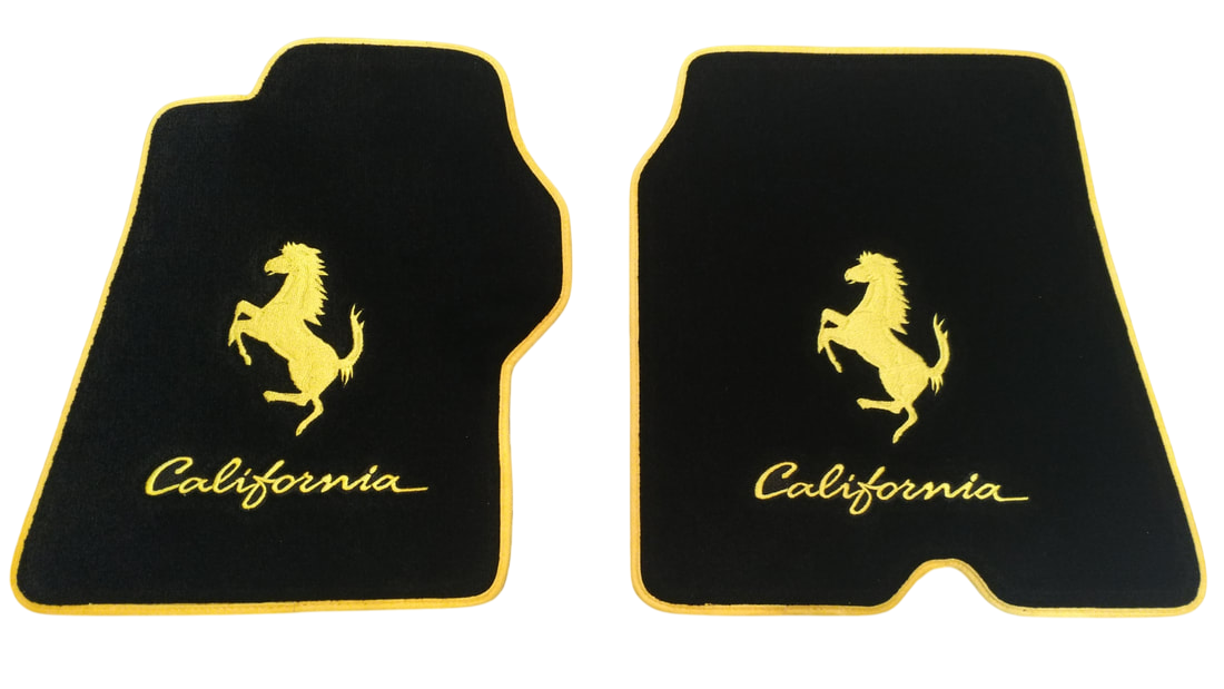 Ferrari California Floor Mats Tailor Made Ferrari Velour Carpet