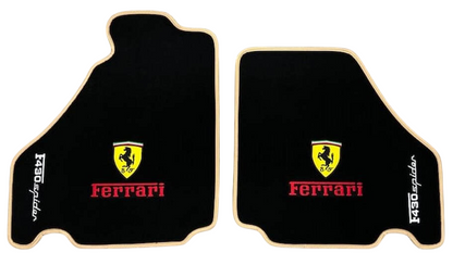Ferrari Portofino Floor Mats Custom-Made Ferrari Velour Carpet