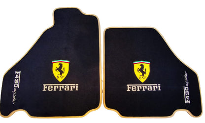 Ferrari Portofino Floor Mats Custom-Made Ferrari Velour Carpet