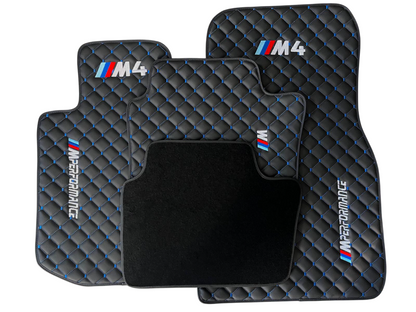 BMW M6 Leder Fußmatten Maßgeschneidert