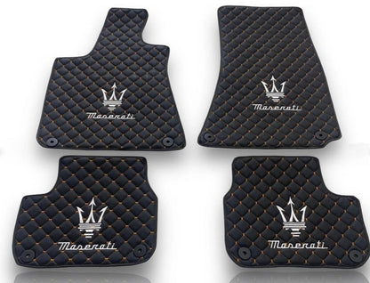 Maserati Leder Fußmatten Maßgeschneidert für alle Modelle