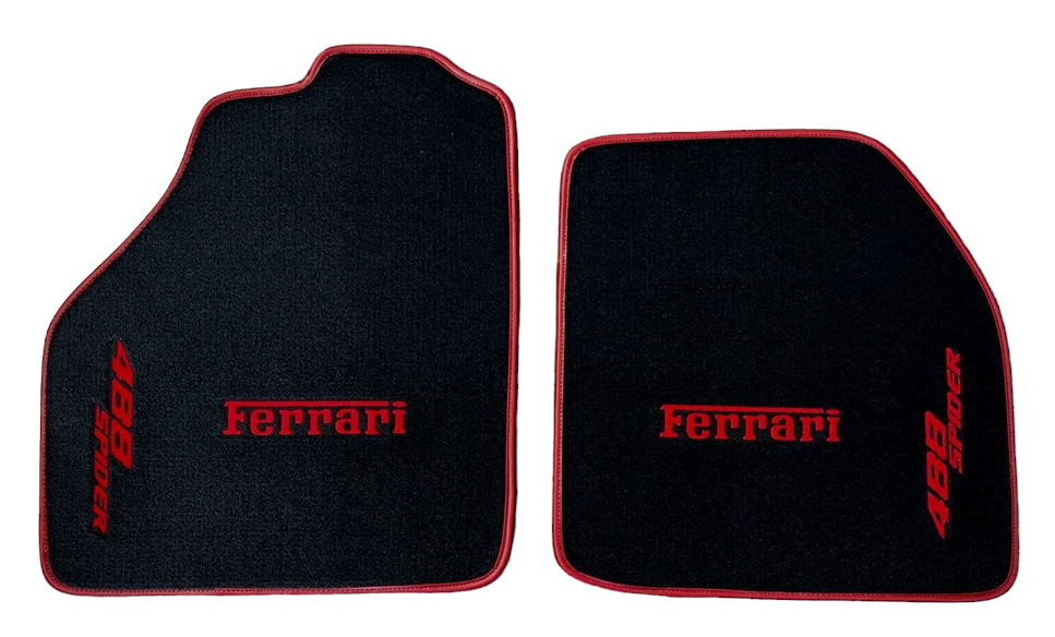 Ferrari Amalfi Tailored Floor Mats Ferrari Velour Carpet